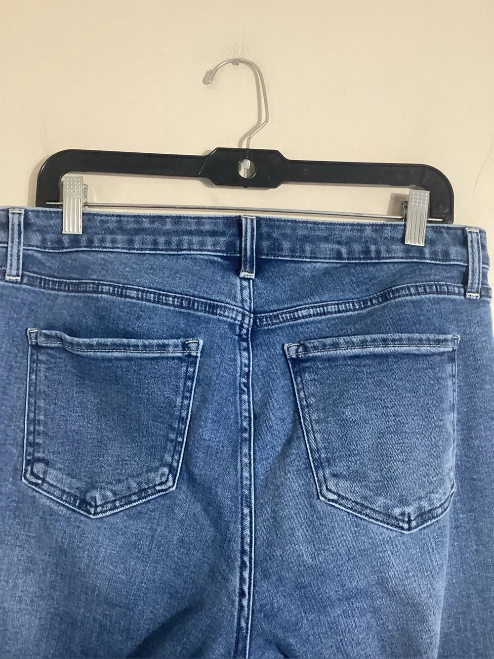 Quince Womens Stretch High Rise Straight Leg Jeans Size 31